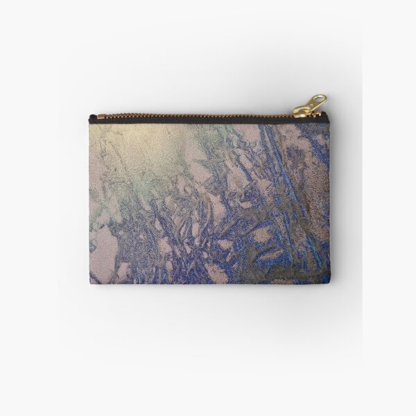 Item preview, Spray paint art blue planet texture designed and sold by WoodRocksArt.