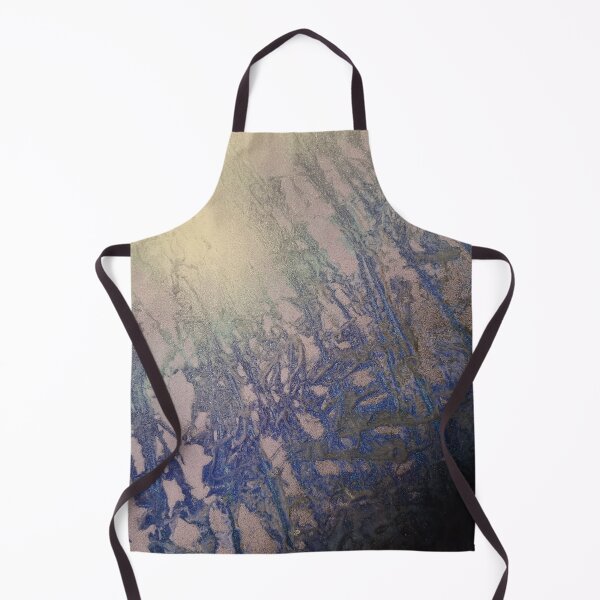 Item preview, Spray paint art blue planet texture designed and sold by WoodRocksArt.