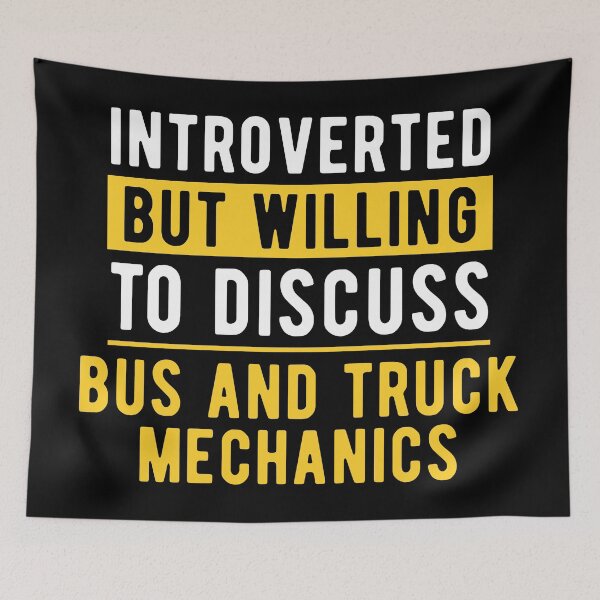 Item preview, Bus and Truck Mechanic Quote designed and sold by NestaReign.