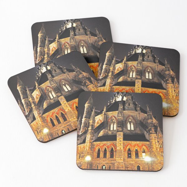 Item preview, A Chilly Night Outside The Canadian Parliamentary Library designed and sold by Brian Shaw.