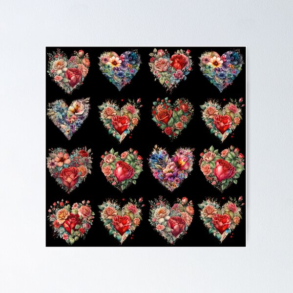 Item preview, Best Knitting Mom Ever - Flower Hearts designed and sold by kelvinmunene13.