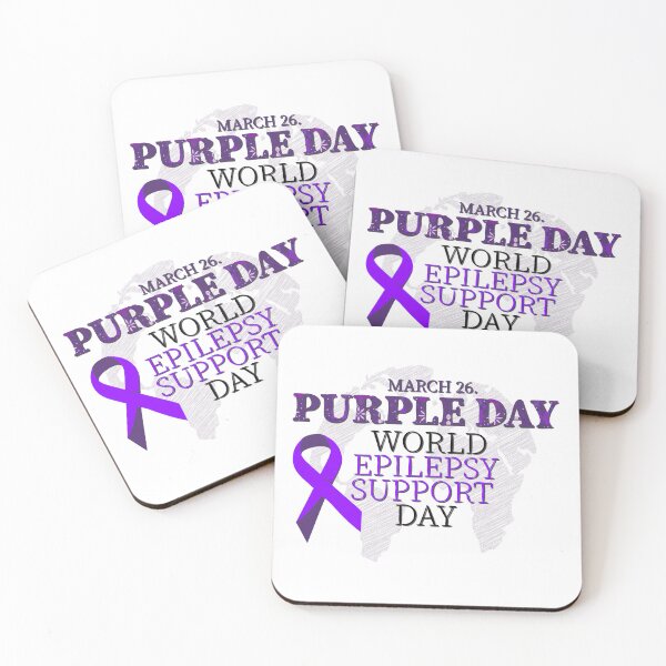 Item preview, Purple Day - March 26 - World Epilepsy Support Day designed and sold by MC Art Studio.