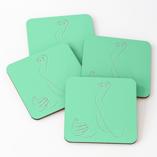 Item preview, The girl covers her chest with her hand.   designed and sold by Ihor Ivanov.