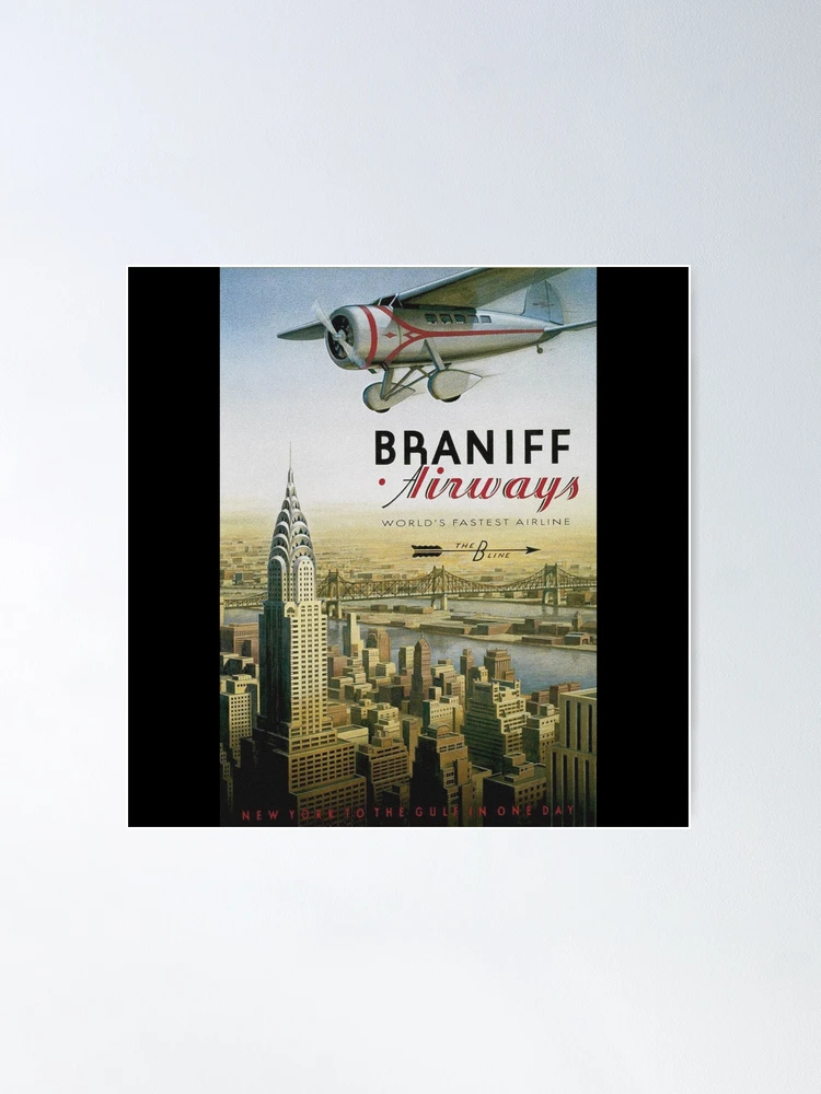 Braniff airways vintage 