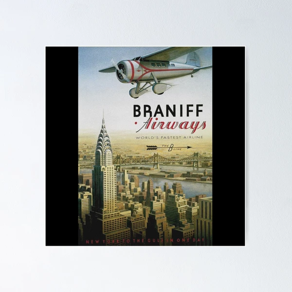 Braniff airways vintage 