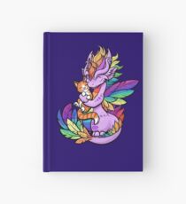 Regenbogen-Drache mit Kitty-Freund Notizbuch
