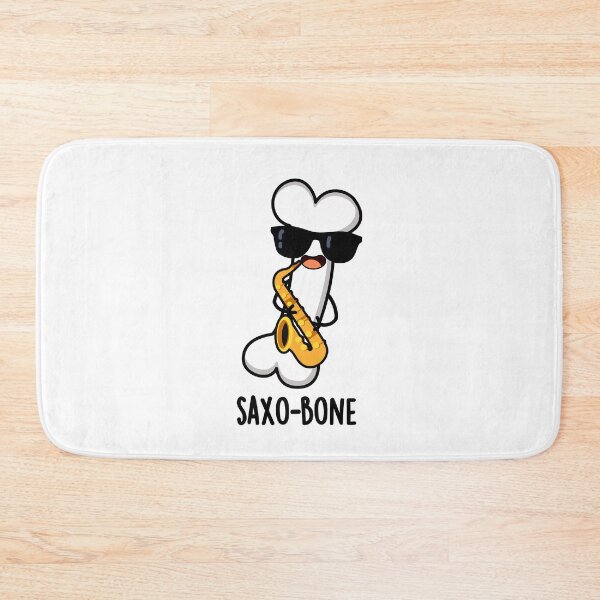 Item preview, Saxo-bone Funny Bone Music Puns  designed and sold by punnybone.