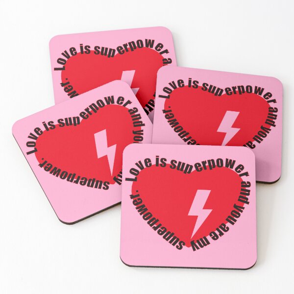 Item preview, Love is superpower and you are my superpower  designed and sold by Beena83.