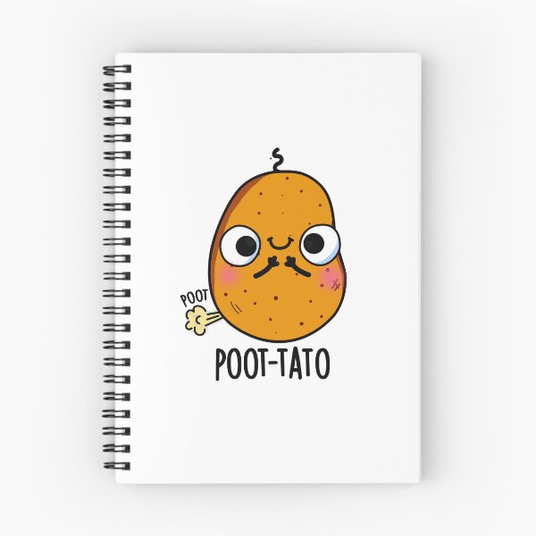 Item preview, Poot-tato Funny Farting Potato Puns  designed and sold by punnybone.