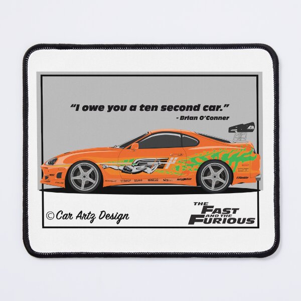 Item preview, Brian's 10 Second Supra designed and sold by SketchMyRide.