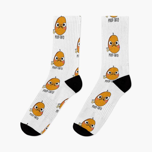 Item preview, Poot-tato Funny Farting Potato Puns  designed and sold by punnybone.