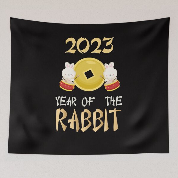 Item preview, 2023 Year Of The Rabbit, Chinese New Year 2023, Lunar New Year designed and sold by desireedickens.