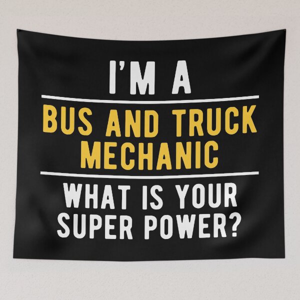 Item preview, Super Bus and Truck Mechanic designed and sold by NestaReign.