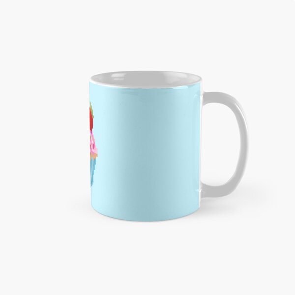 Artikelvorschau, Retro Pixel Strawberry Sprinkles  Cupcake entworfen und verkauft von 8BitTrip.