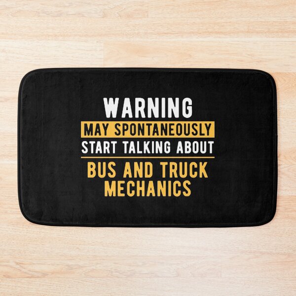 Item preview, Bus and Truck Mechanic Talk designed and sold by NestaReign.
