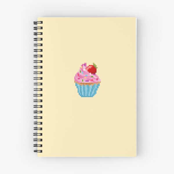 Item preview, Retro Pixel Strawberry Sprinkles  Cupcake designed and sold by 8BitTrip.