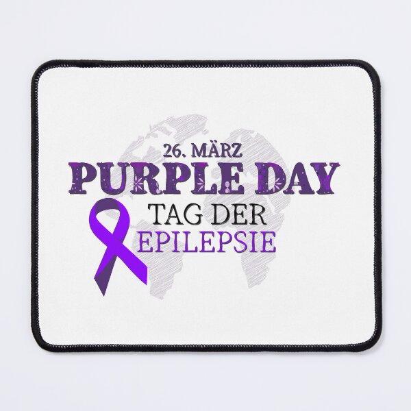 Item preview, Purple Day - 26. März - Tag Der Epilepsie designed and sold by MC Art Studio.