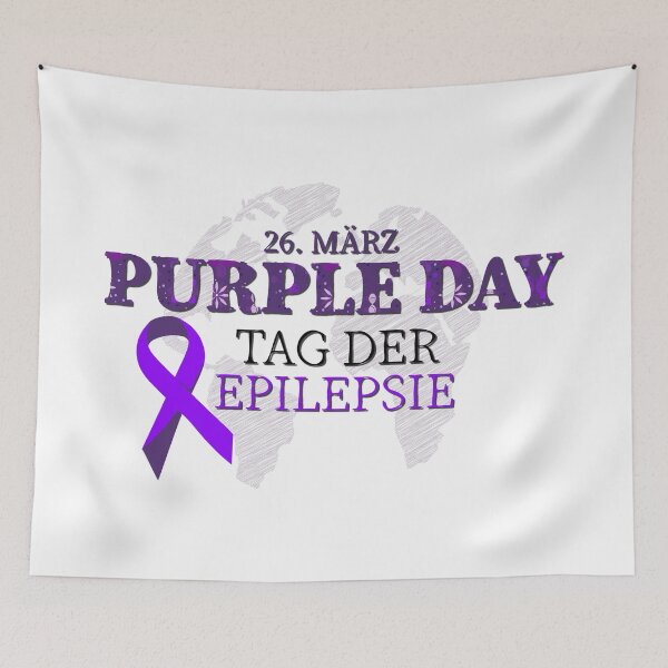 Item preview, Purple Day - 26. März - Tag Der Epilepsie designed and sold by MC Art Studio.