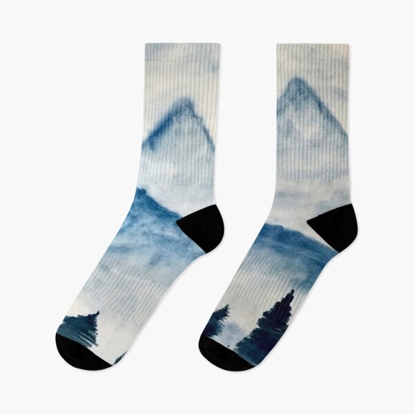 Item preview, Abstract Watercolor Printed Design With Trees View. designed and sold by prateek jain.