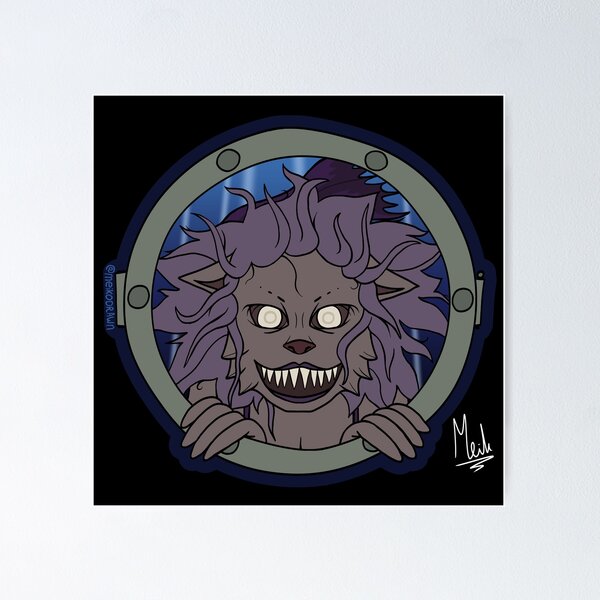 Item preview, Werewolf mermaid designed and sold by Meiko Drawn.