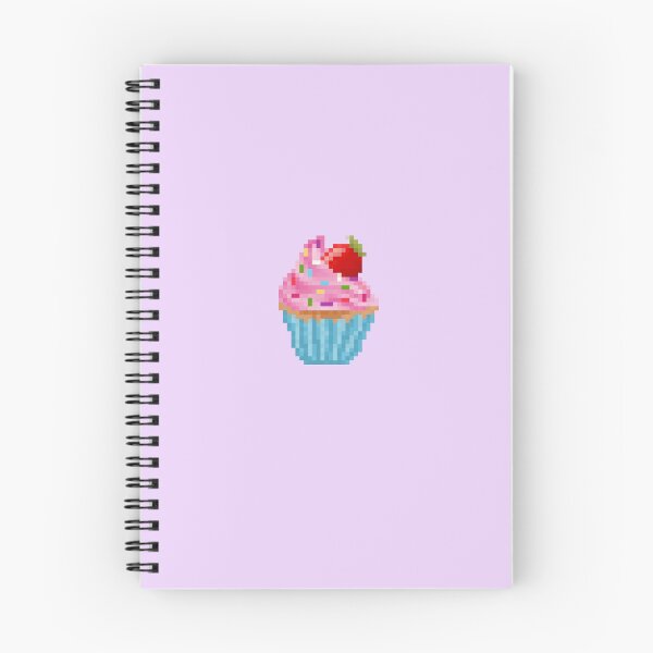 Item preview, Retro Pixel Strawberry Sprinkles  Cupcake designed and sold by 8BitTrip.