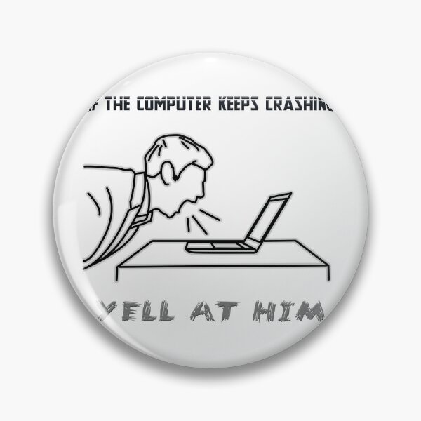 Item preview, Computer keeps crashing designed and sold by professorguru.