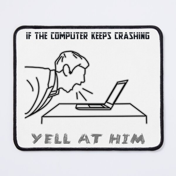Item preview, Computer keeps crashing designed and sold by professorguru.
