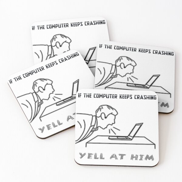 Item preview, Computer keeps crashing designed and sold by professorguru.