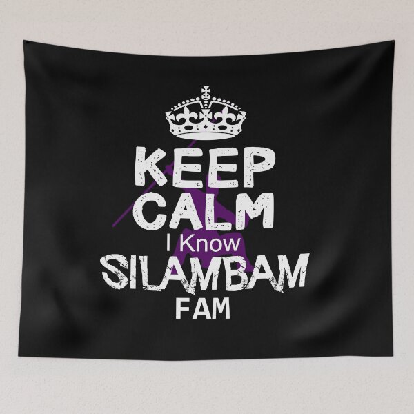 Item preview, Keep calm I Know Silambam Fam designed and sold by MartialArtsNerd.