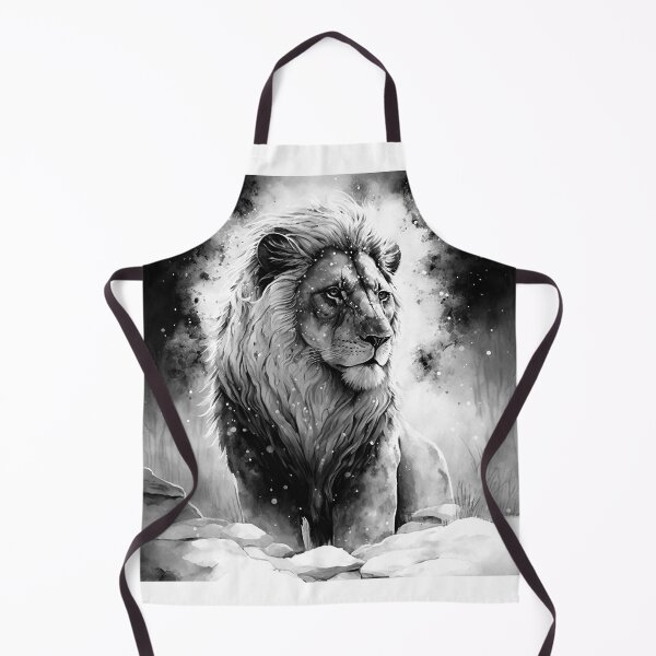 Item preview, Golden Snow Lion monochrome designed and sold by Abili-Tees.