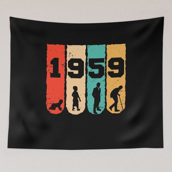 Item preview, Vintage 1959, 64th Birthday Gift designed and sold by ahmedbakkali.