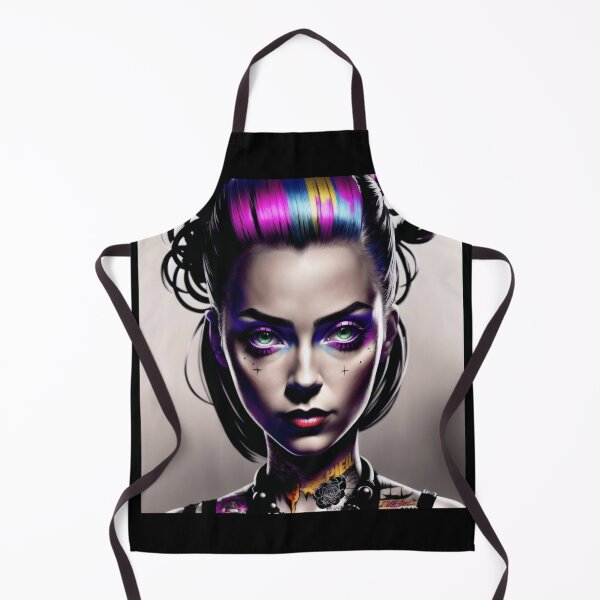 Item preview, Inkpunk girl artwork 32 designed and sold by PunkerLazar.