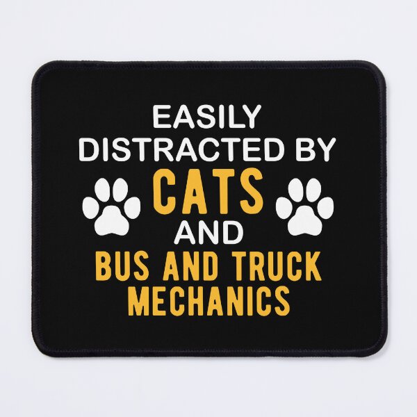 Item preview, Bus and Truck Mechanic Cats  designed and sold by NestaReign.