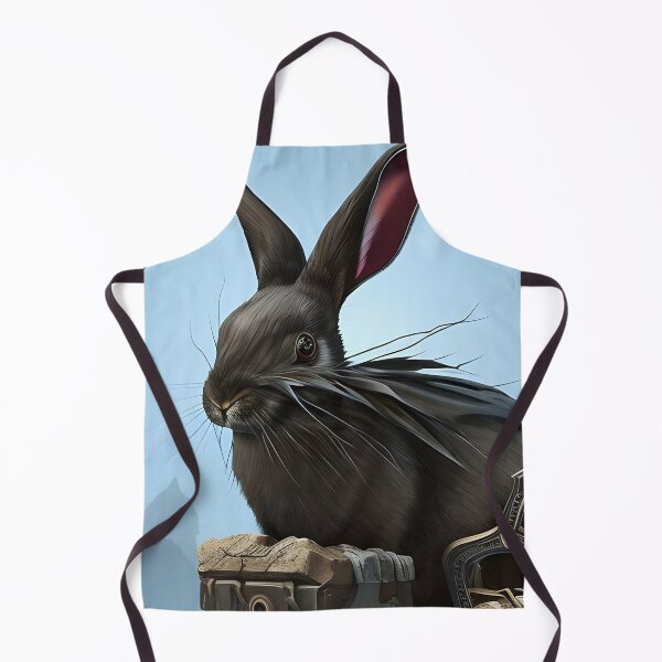 Item preview, The black water rabbit is the symbol of 2023 in steampunk style. designed and sold by anytka.