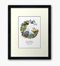 Tribute Color (with caption) Framed Print