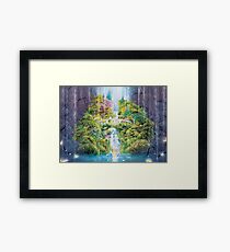 Japanese Garden Framed Print