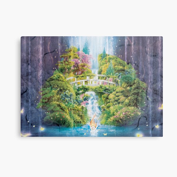 Japanese Garden Metal Print