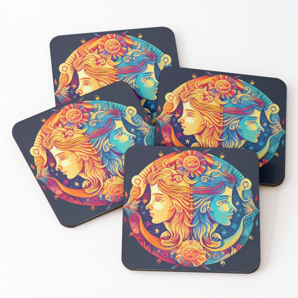 Item preview, Classy Gemini Zodiac Pattern designed and sold by UltraGraphics.