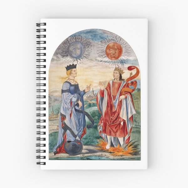 Item preview, Illustration from Splendor Solis (an alchemical treatise) -16th Century designed and sold by monsterplanet.