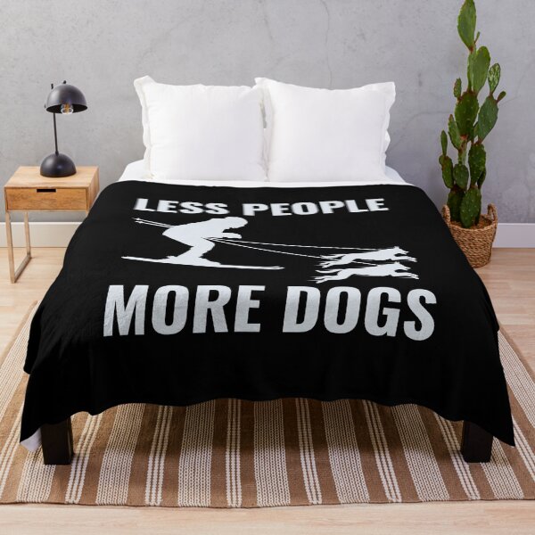 Item preview, Dog Skijoring Extreme Winter Sport Ski Race Racing designed and sold by CuteDesigns1.