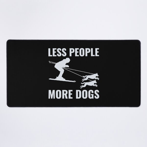 Item preview, Dog Skijoring Extreme Winter Sport Ski Race Racing designed and sold by CuteDesigns1.