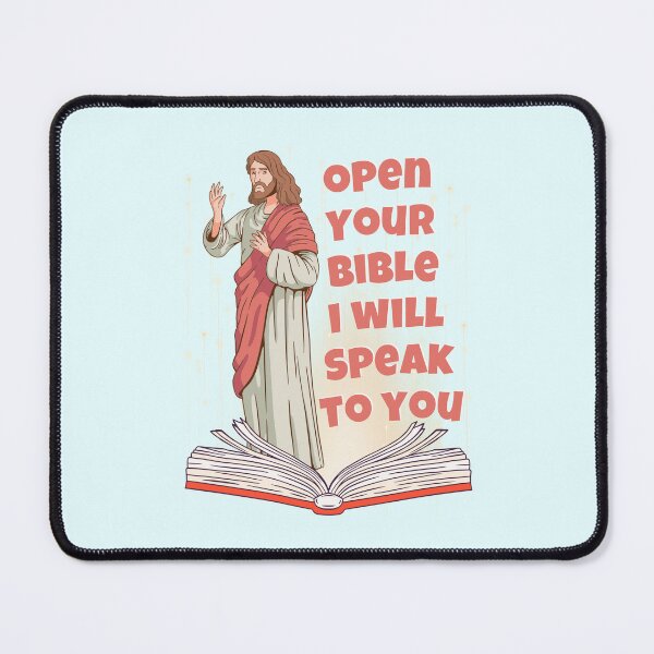 Item preview, Open your Bible I will speak to you | Bible Art | Scriptures | Christian Typography | Gospel | Cute Funny Truths designed and sold by MJDezigns.