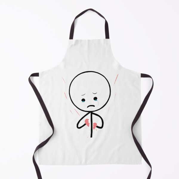 Item preview, heartbroken stickman designed and sold by bahiko.