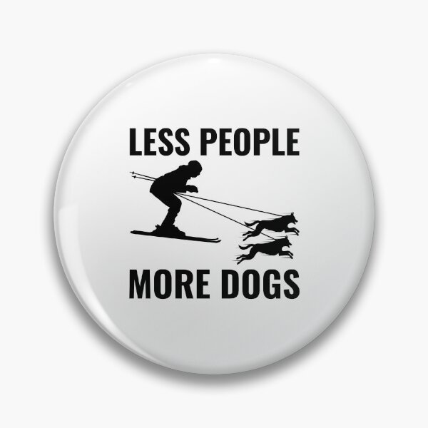 Item preview, Dog Skijoring Extreme Winter Sport Ski Race Racing designed and sold by CuteDesigns1.