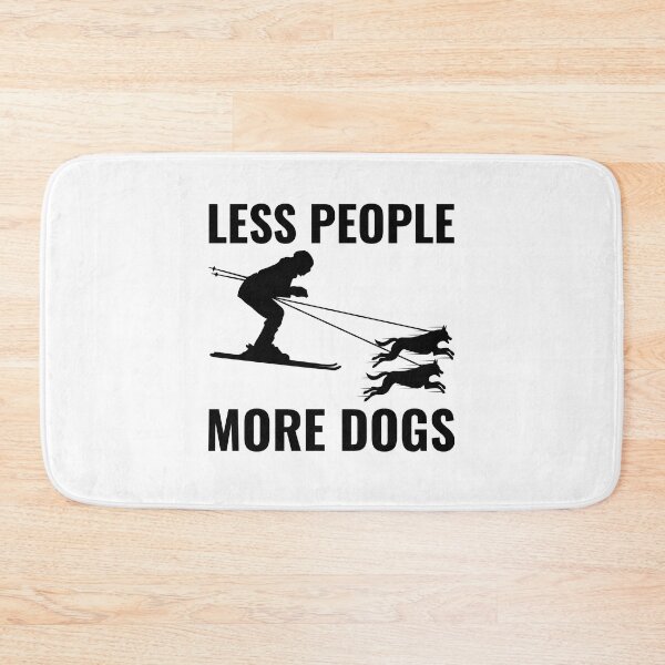 Item preview, Dog Skijoring Extreme Winter Sport Ski Race Racing designed and sold by CuteDesigns1.