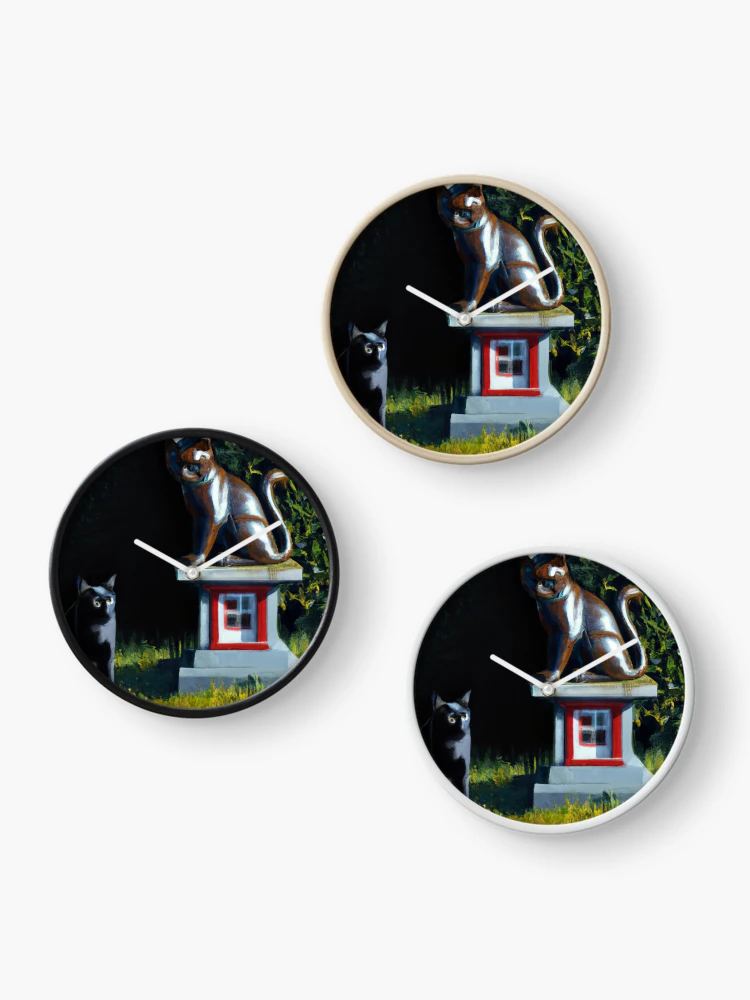 Thumbnail 3 of 4, Clock, Mirror effect designed and sold by Mathieu-P.