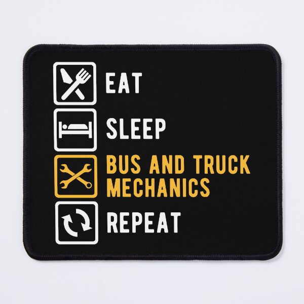 Item preview, Bus and Truck Mechanic Life designed and sold by NestaReign.