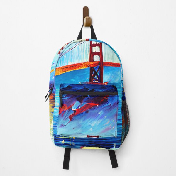 Item preview, Vibrant Oleo San Francisco Bridge designed and sold by AmazinfArt.