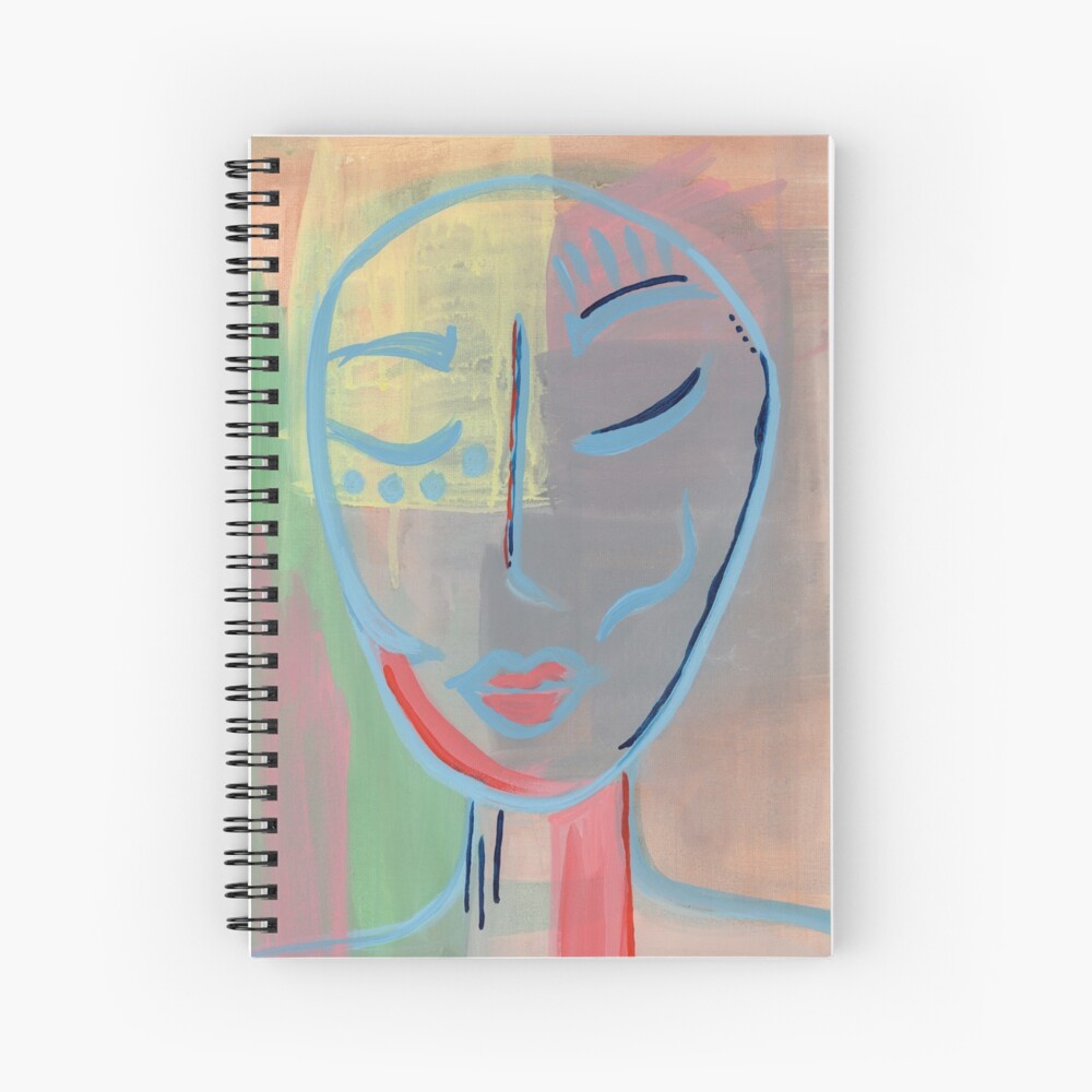Nubian Princess Warrior Spiral Notebook