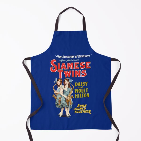 Item preview, Daisy and Violet Hilton Siamese Twins poster designed and sold by monsterplanet.